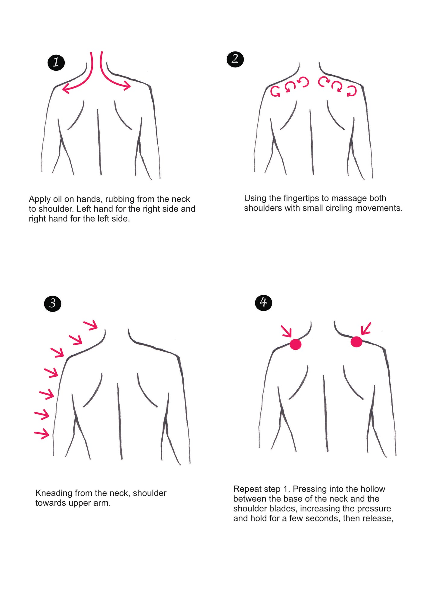 Neck & Shoulder Massage Oil