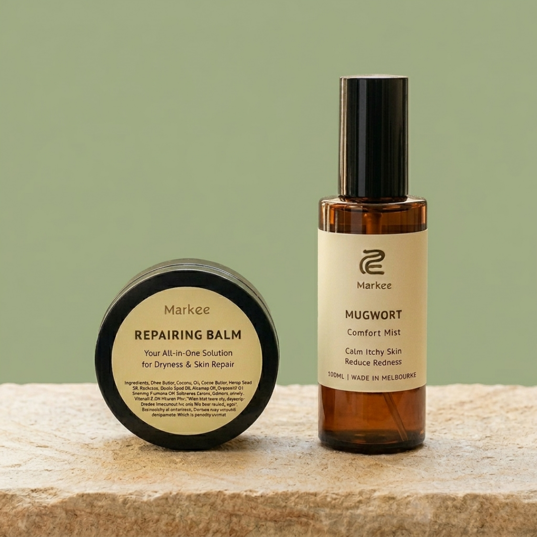 Repairing Balm + Mugwort Mist Set for Dry & Sensitive Skin